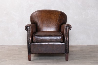 rosewood-leather-armchair-front